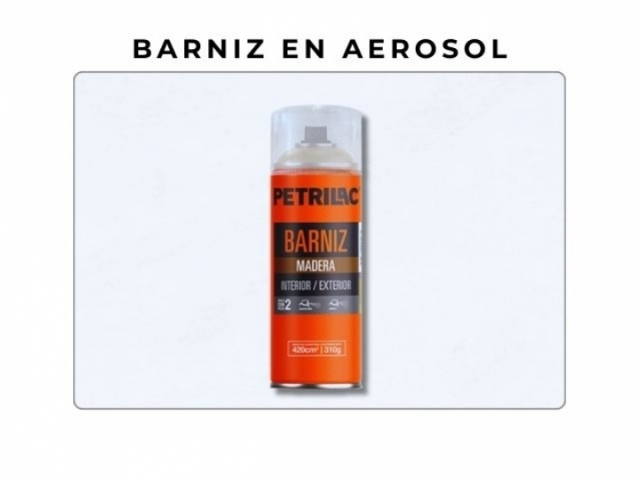 Barniz en Aerosol